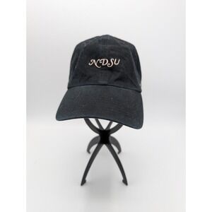 North Dakota State University NDSU Black Women's Adjustable Hat Cap Embroidered